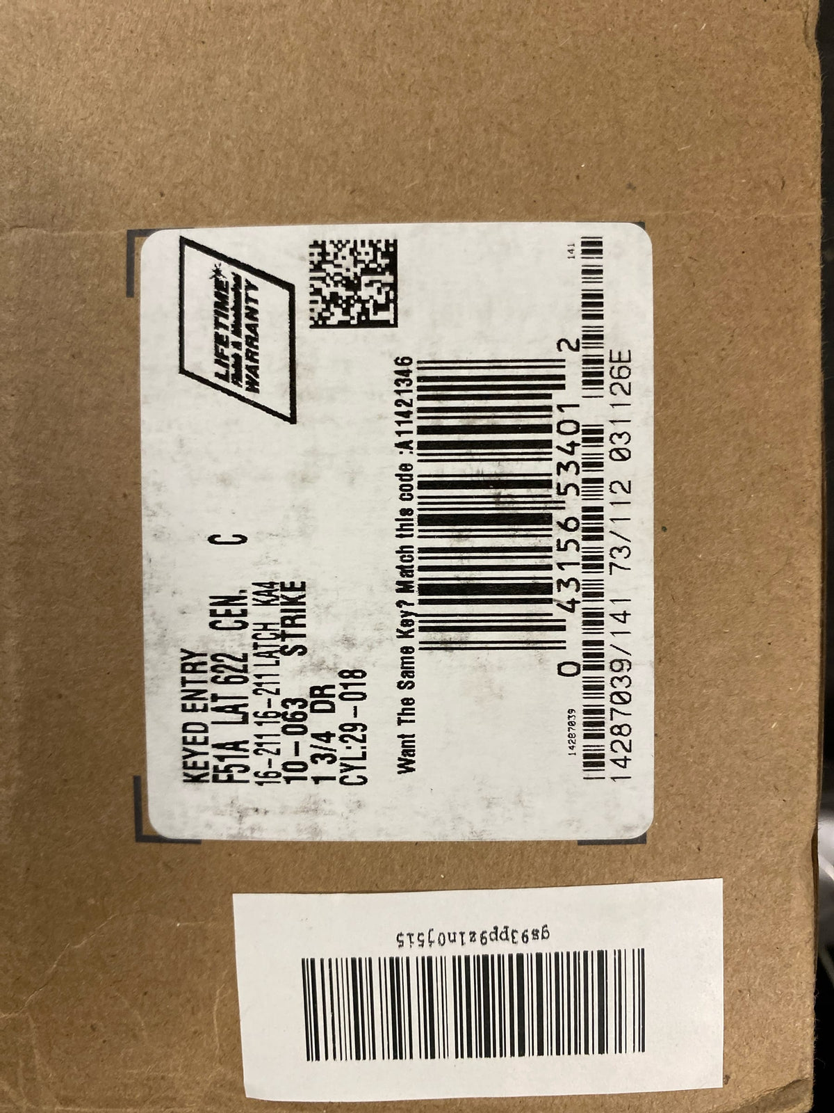 SJ5607651 F51ALAT622CEN 16-211 10-063 K4 Latitude / Century Entry - Matte Black