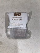 Belwith-Keeler B076617WN-MB Fuse Collection Knob 1-7/16 Inch Square, Matte Black with Walnut