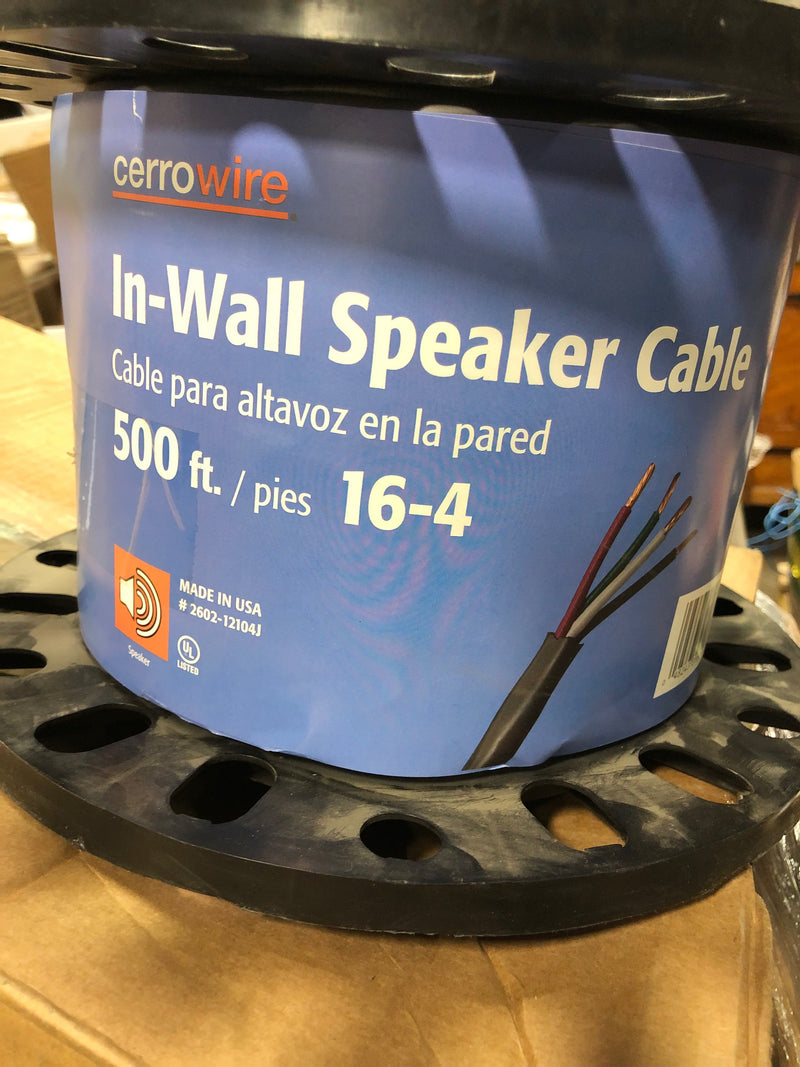 CerroWire 500 Ft 16-4 In Wall Speaker Wire