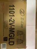 Z-Lite 1101-2V-MGLD Analia 2 Light 10" Wide Vanity Light - Modern Gold