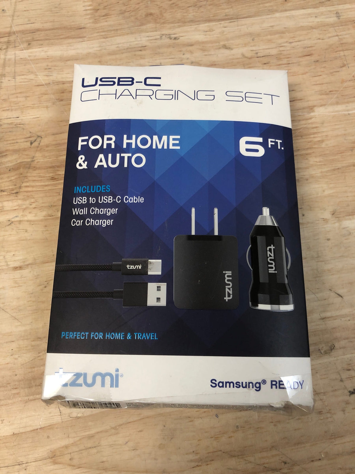 Tzumi 8444HD USB-C Auto Home ChargePak