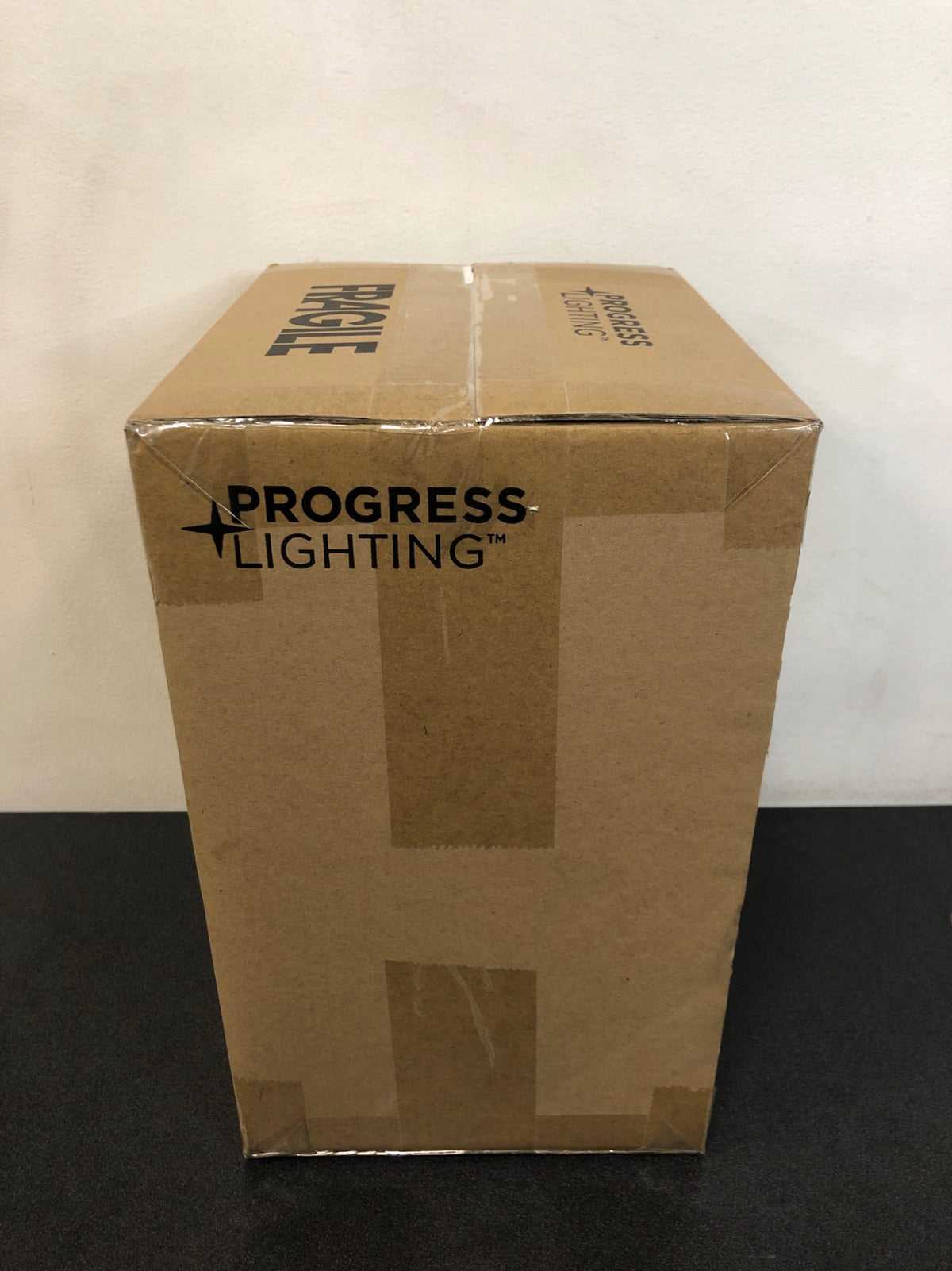 Progress Lighting Square 1 Light Outdoor Wall Sconce with Metal Cylinder Shade - 12" Tall