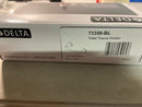 Delta 73350-BL Kayra Wall Mounted Pivoting Toilet Paper Holder - Matte Black