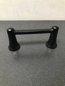 Kohler K-21954-BL Tempered Wall Mounted Pivoting Toilet Paper Holder - Matte Black