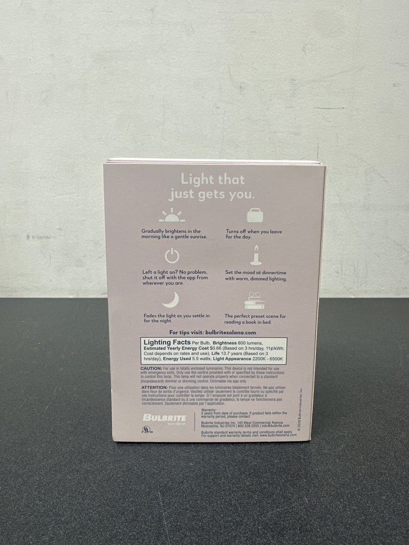Bulbrite 293120 Single 5.5 Watt Vintage Edison Dimmable G25 Medium (E26) LED Bulb - 600 Lumens, 2200K, and 80CRI - Clear