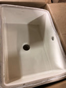 Kohler K-8189-96 Verticyl 17-1/8" Rectangular Vitreous China Undermount Bathroom Sink with Overflow - Biscuit