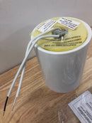 Progress Lighting P5774-30 Cylinder 1 Light Flush Mount Outdoor Ceiling Fixture - 5" Wide - White