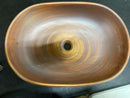 Homary Bathroom Vessel Sink, 23" Oval Bowl Sink Retro Ceramic Washbasin Above Counter for Bathrooms