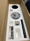 JONATHAN Y Lighting JYL9715E Aldrin 50" 3 Blade Indoor Smart Ceiling Fan - Light Brown Wood