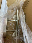 Elk Lighting 57131/2 Pemlico 2 Light 13" Wide Bathroom Vanity Light with White Glass Shades - Satin Nickel