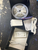 Lifx LZ3SK2MUS 80 in. Smart Multi-Color RGB+W Wi-Fi Plug-In LED Strip Light Kit, Works with Alexa/Hey Google/HomeKit/Siri