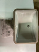 Kohler K-2214-0 White Ladena 20-7/8" x 14-3/8" x 8-1/8" Undermount Bathroom Sink with Overflow