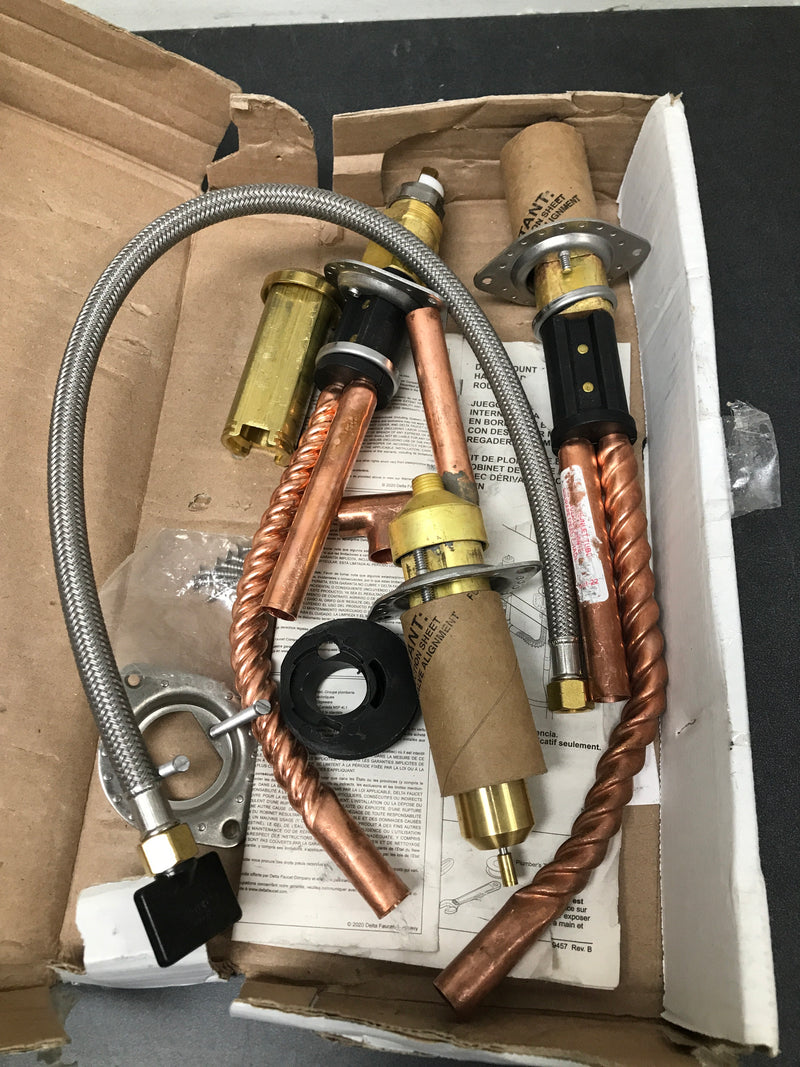 Delta R4707 Roman Tub Filler Rough-In Valve for Trims with Handshower - na