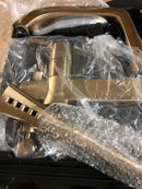 Delta T4776-CZ-PR-FL Stryke Floor Mounted Tub Filler with Integrated Diverter, Hand Shower, and Lever Handle - Less Rough In - Lumicoat Champagne Bronze
