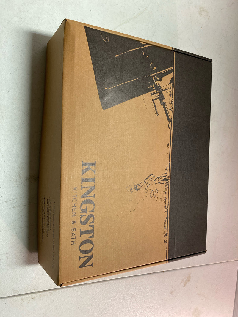 Kingston Brass KS4461BX Metropolitan 1.2 GPM Widespread Bathroom Faucet with Pop-Up Drain Assembly - Polished Chrome