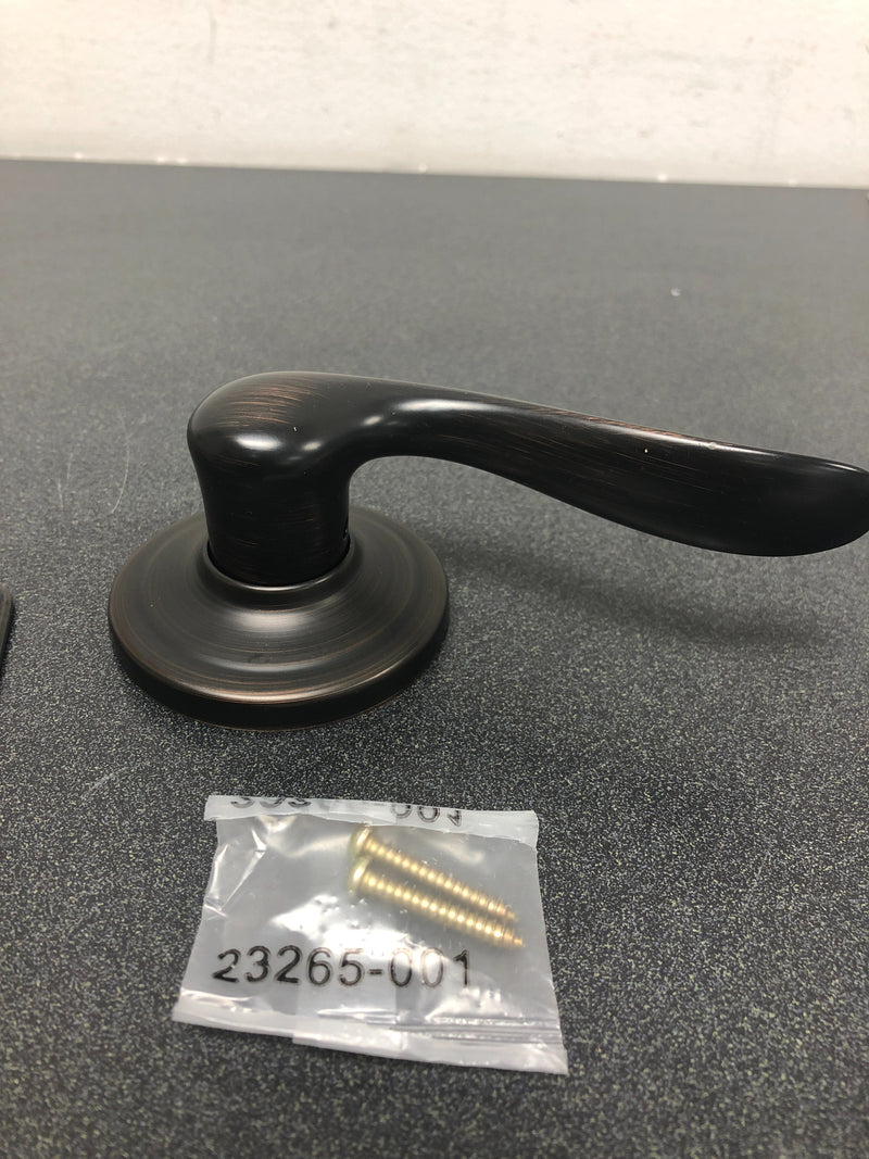 Kwikset 788TNLLH-11P Tustin Left Handed Non-Turning One-Sided Dummy Door Lever - Venetian Bronze