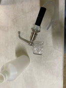 Perrin and Rowe U.SB80SDSTN Southbank Deck Mounted Soap Dispenser with 16 oz Capacity - Satin Nickel