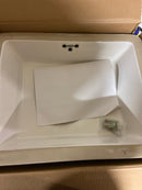 American Standard 0315000.020 Boxe Undermount Bathroom Sink - White