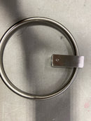 Amerock BH36082G10 Monument 6-1/2 in. (165 mm) L Towel Ring in Brushed Nickel