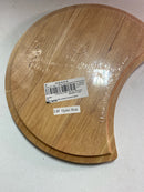 Houzer CB-1800 16-1/8" x 16-1/8" Rubberwood Cutting Board - Tan