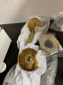 Kohler K-23219-G-2MB Purist 1.75 GPM Multi Function Shower Head with MasterClean Technology - Included Handshower and Hose - Vibrant Brushed Moderne Brass