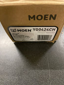 Moen YG0424CH Bathroom Safety 24-Inch Stainless Steel Modern Bathroom Grab Bar, Chrome