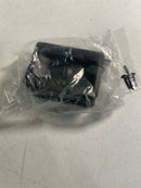 Deltana SDLA325U19 Solid Brass Privacy Pocket Door Lock| 3-1/4"|Adjustable - Flat Black