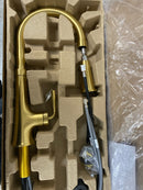 Kohler 23764-2MB Tone Single Handle Pull Down Sprayer Kitchen Faucet in Vibrant Brushed Moderne Brass