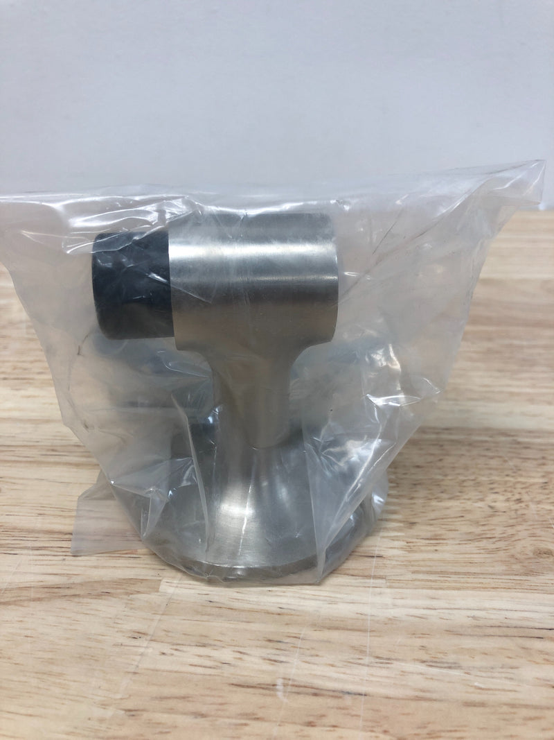 Ives FS44415 3" High Brass Floor Door Stop - Satin Nickel