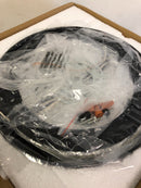 Z-Lite Sonna 2 Light 11" Wide Flush Mount Drum Ceiling Fixture with Seedy Glass Shade - Matte Black