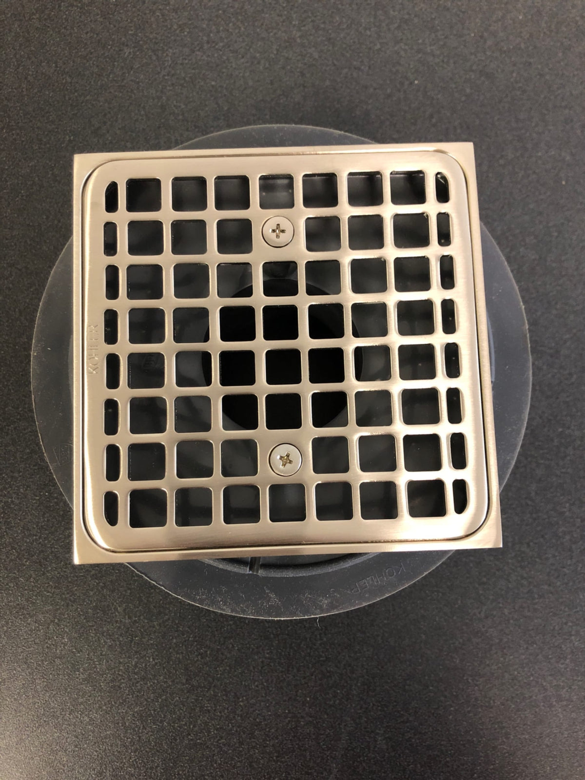 Kohler Square Design Tile-In Shower Drain