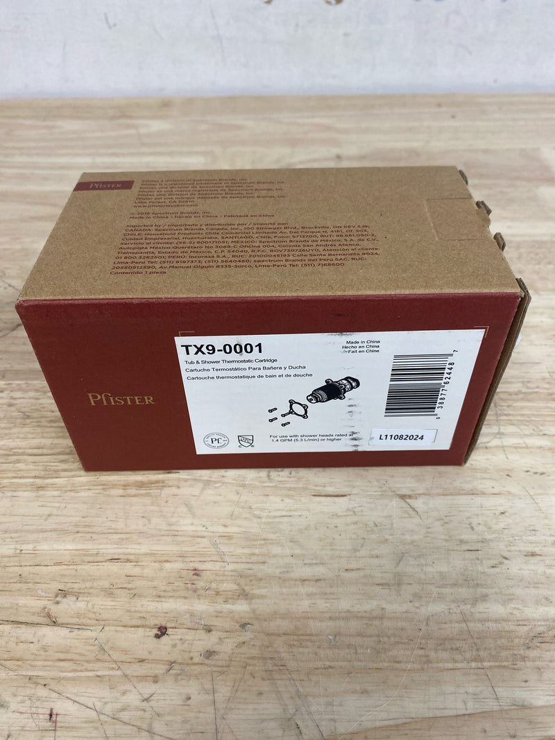 Pfister TX9-0001 Thermostatic Temperature and Volume Control Valve 5.37 in. with Cartridge