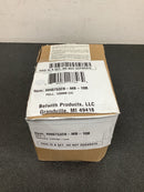 Hickory Hardware HH075328-MB-10B Skylight (10 PACK) - 5-1/16 Inch Center to Center Modern Squared Cabinet Handles / Drawer Pulls - Matte Black