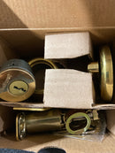 Kwikset 780-3.STRKP 780 Single Cylinder Keyed Entry Deadbolt from the Signature Series - Polished Brass