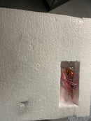 Globe electric 44233 Liam Matte Black Industrial Indoor/Outdoor 1-Light Wall Sconce with Frosted White Glass shade