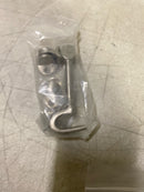 Signature Hardware 461711 5-1/2 - Solid Brass Cabin Door Hook - Brushed Nickel