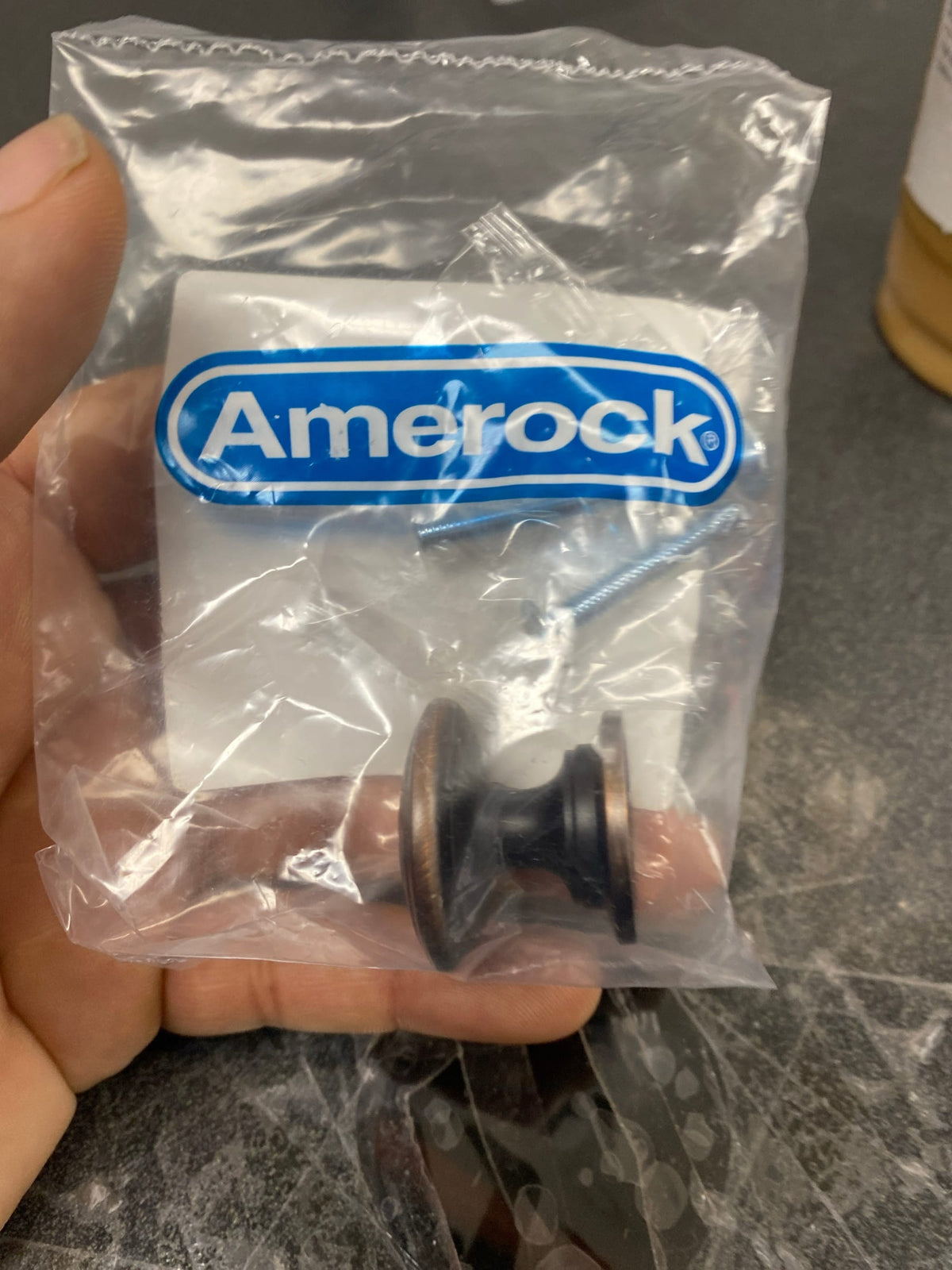 Amerock BP53012ORB Ravino 1-1/4 Inch Mushroom Cabinet Knob - Oil Rubbed Bronze