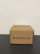 Baldwin Contemporary Non-Turning One-Sided Dummy Door Knob with Round Rose