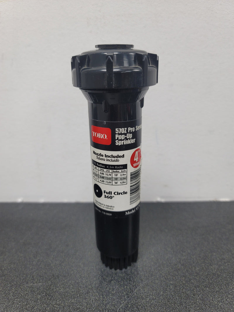 Toro 53712 570Z Pro Series 15 ft. 4 in. Full Circle Pop-Up Sprinkler