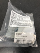 Belwith Keeler B076635-CH Monarch 1-1/8" Scalloped Square Glam Button Cabinet Knob / Drawer Knob - Chrome