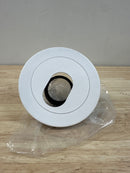 Elco EL1420W 4" Bi Pin Adjustable Slot Aperture Trim - White