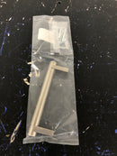 Emtek Select Smooth Cabinet Pull with Satin Nickel (US15) Stem Finish - Choice of Size - 84053.RECUS15.SMUS15 - Center-to-Center: 4"