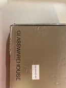 Glass Warehouse GW-WH-46-75-BN Illume 78" High x 46-3/4" Wide Hinged Frameless Shower Door with Clear Glass - Brushed Nickel