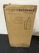 Minka Lavery Outdoor Wall Light 72170-189-L Irvington Manor Clear Seeded Glass Exterior Wall Lantern, Integrated LED 13 Watt, Chelesa Bronze