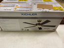 Kichler 300395WH Icon 56 in. Indoor White Downrod Mount Ceiling Fan with Integrated LED with Remote Control