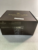 Signature Hardware SHHB8040MB Hibiscus Simple Select 2-Way Pressure Balance Shower Trim Only - Less Rough-In Valve - Matte Black