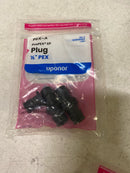 Uponor Q4350500R5 ProPEX 1/2 in. PEX-A Expansion Barb Engineered Polymer Plug (5-Pack)