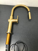 Kohler K-22974-2MB Crue Touchless 1.5 GPM Single Hole Pull Down Kitchen Faucet - Includes Escutcheon - Vibrant Brushed Moderne Brass