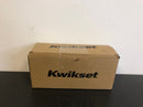 Kwikset Pismo Passage Door Knob Set with Square Rose