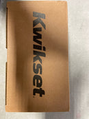 Kwikset 968HFLSQT-514 Halifax Lever Non-Turning Dummy Interior Pack with Square Rose for Handlesets - Matte Black